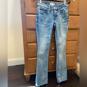 Light wash lucky brand jeans